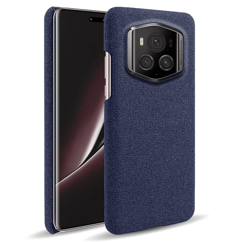 For Honor Magic6 RSR Porsche Design 5G Phone Cover Cloth+PC Drop-proof Back Case For Honor Magic6 RSR Porsche Design 5G Phone Cover Cloth+PC Drop-proof Back Case